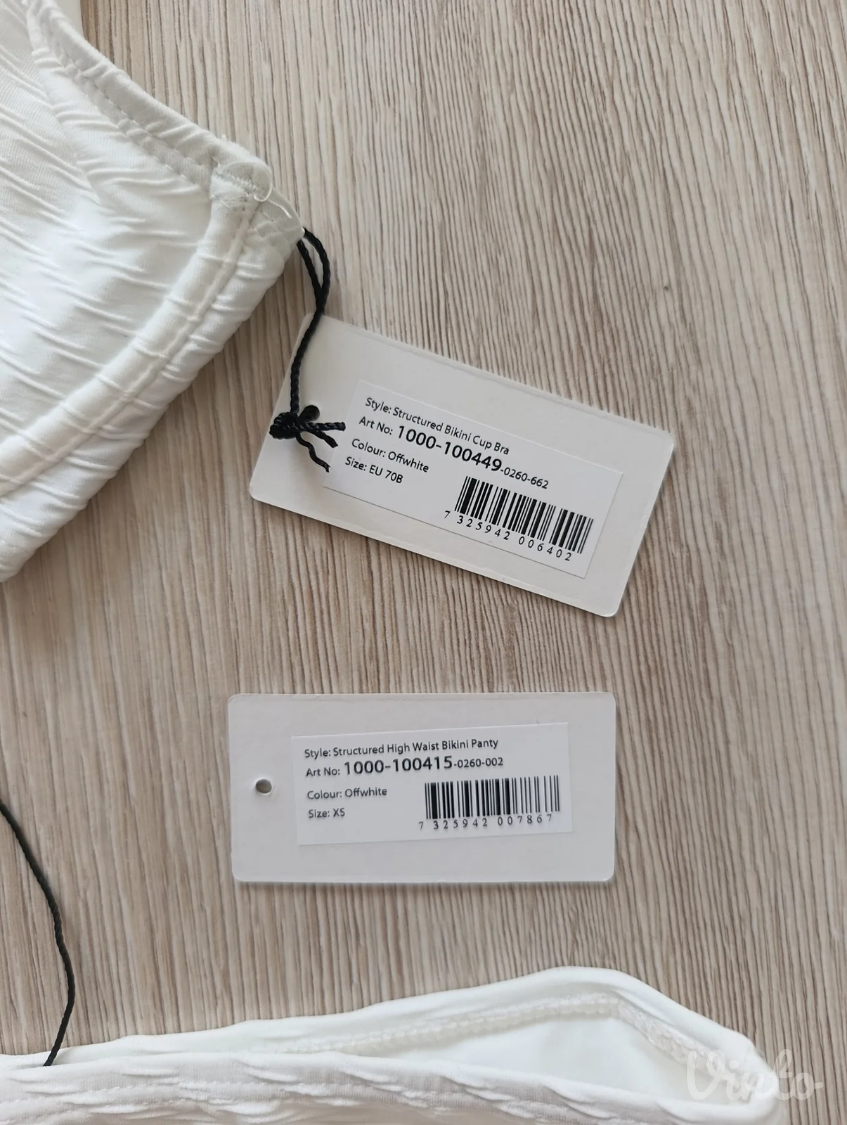 NA-KD beli dvodelni bikini