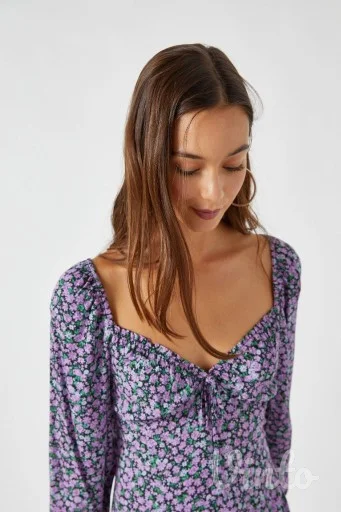 Pull&Bear haliinica od viskoze XS