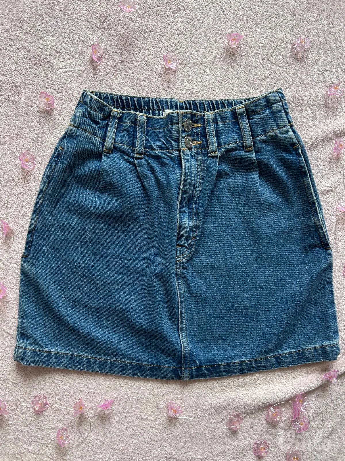 Pull&Bear teksas mini suknja S/XS