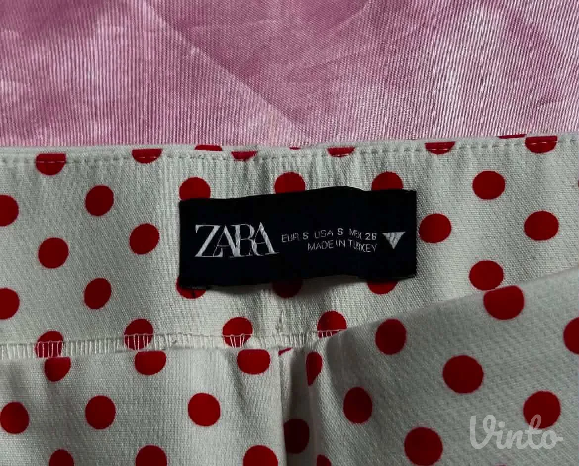 ZARA polka dot šorts S