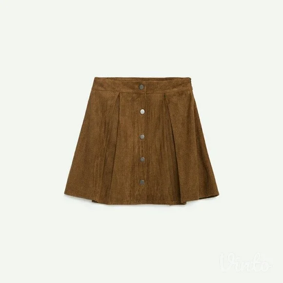 Zara oker/braon suknja M/S
