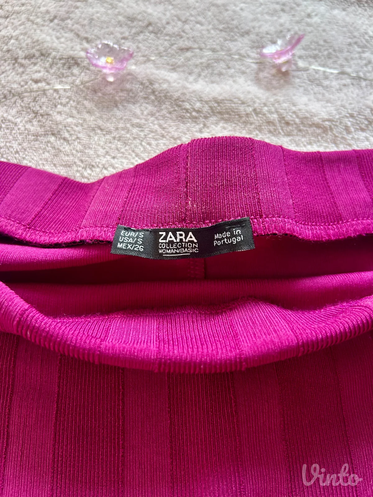 Zara pencil suknja u boji fuksije S