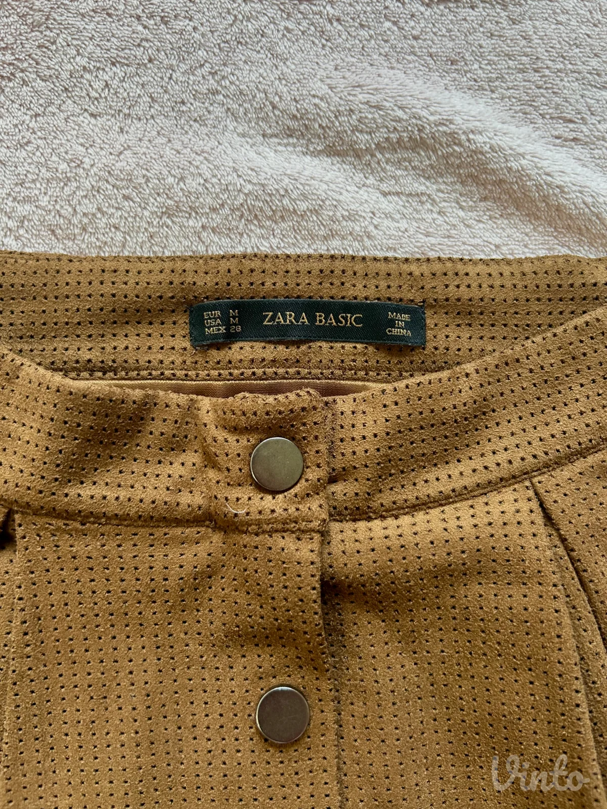 Zara oker/braon suknja M/S