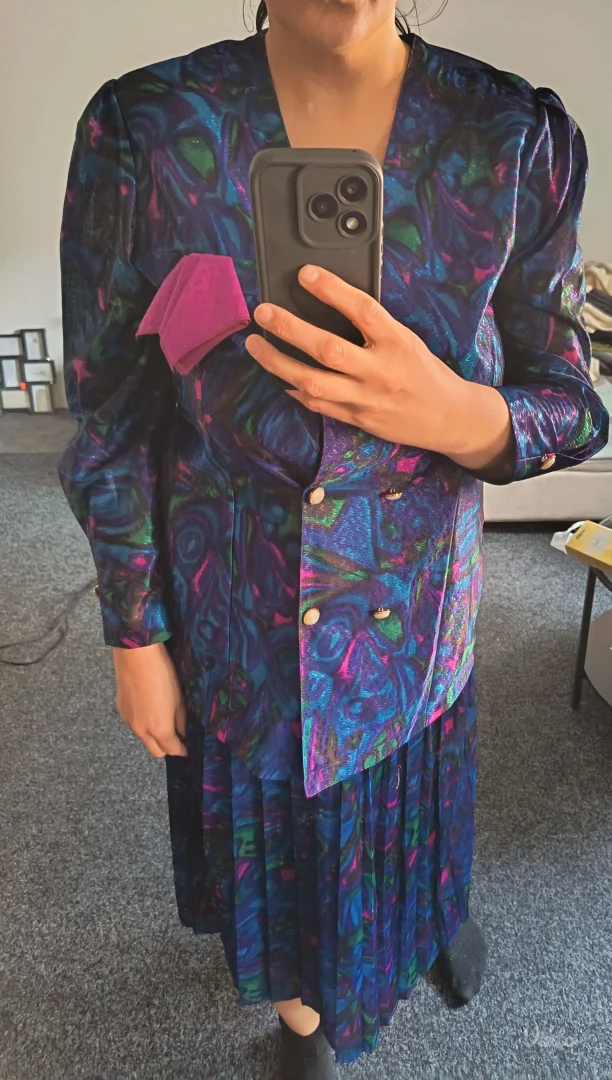 Koplet suknja I bluza vintage