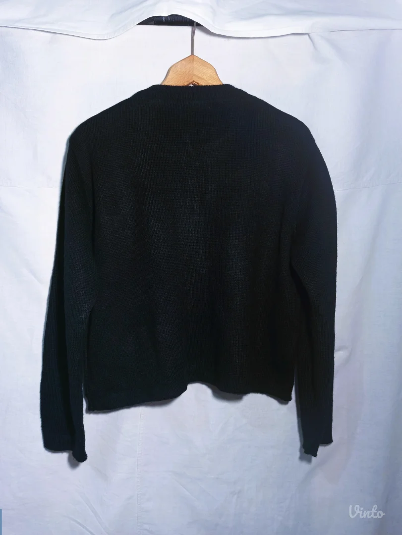 Trikotažni džemper na kopčanje