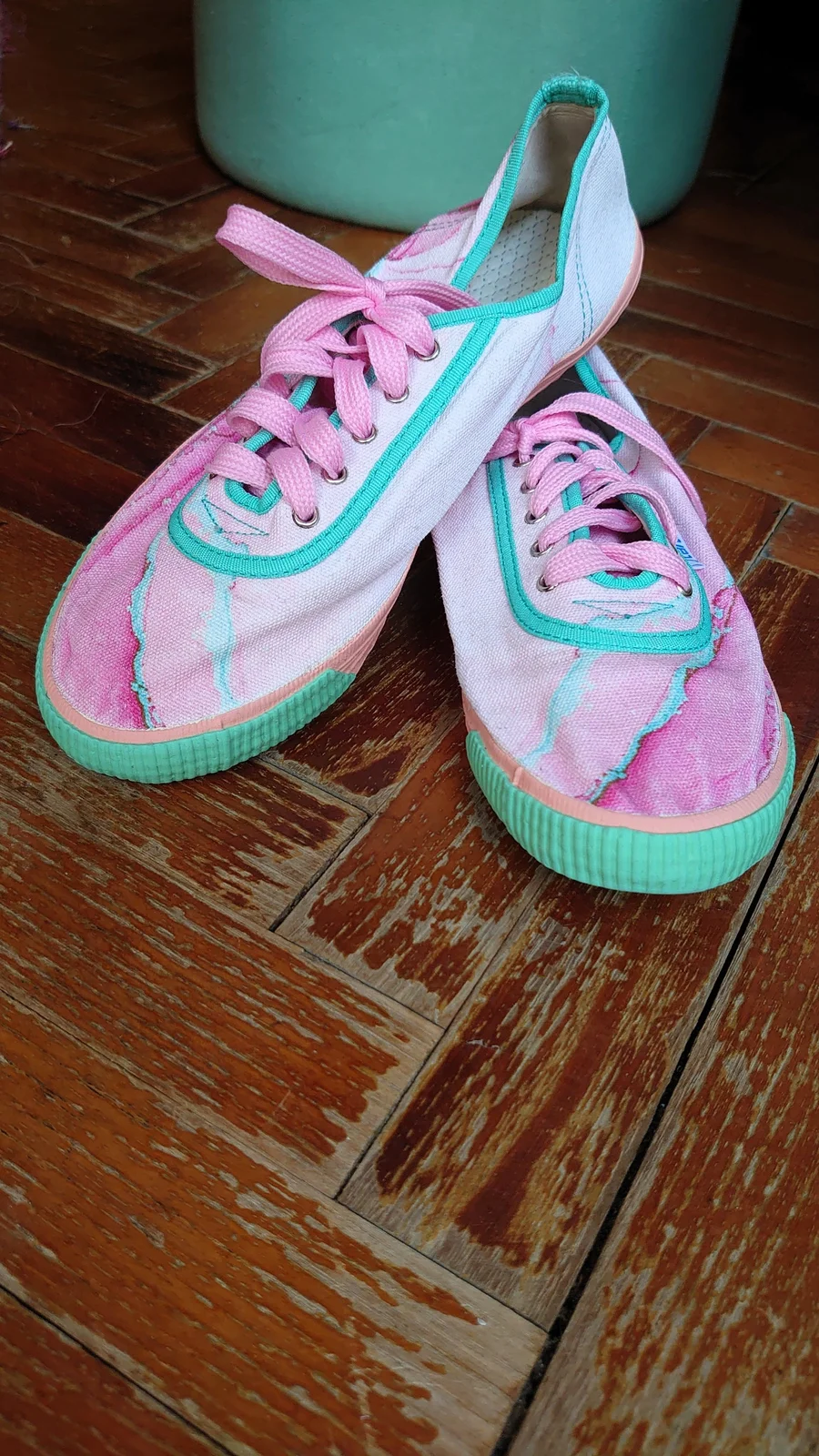 Startas pink tirkiz marble