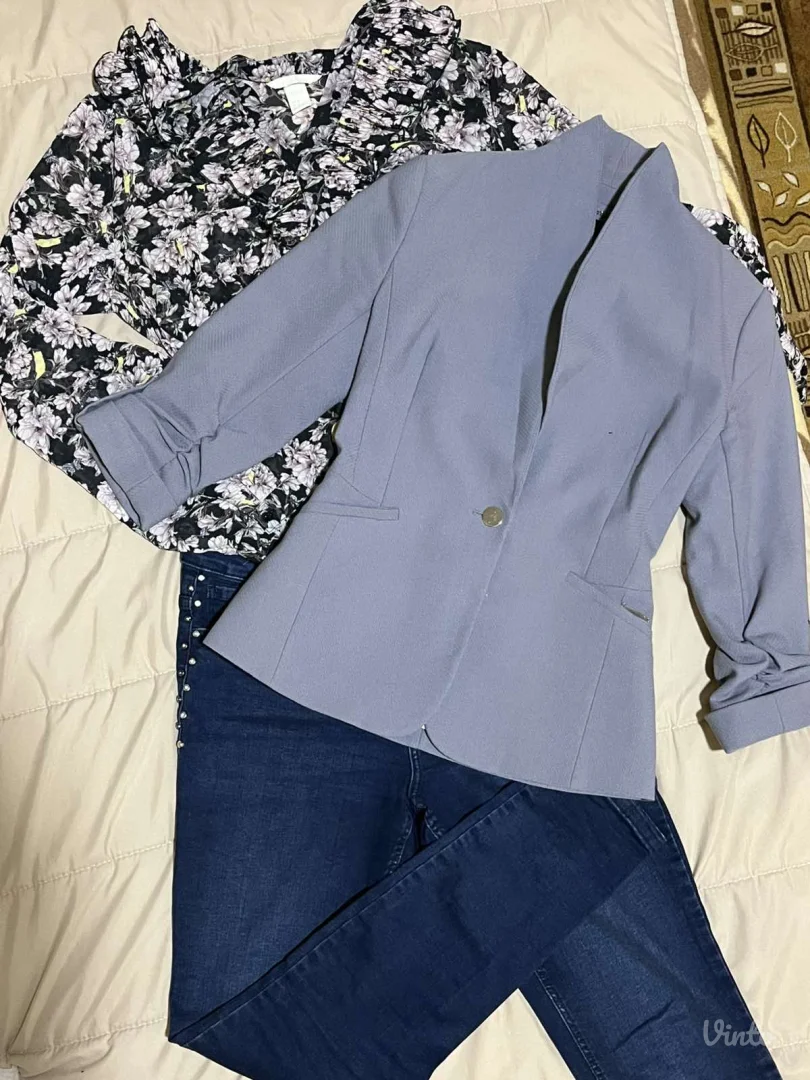 KOMPLET kosulja, sako i pantalone