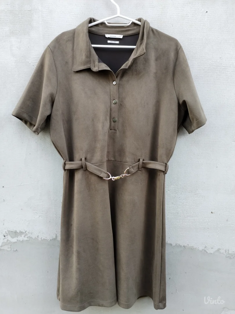 RESERVED HALJINA velur maslinasto zelena VEL.XL