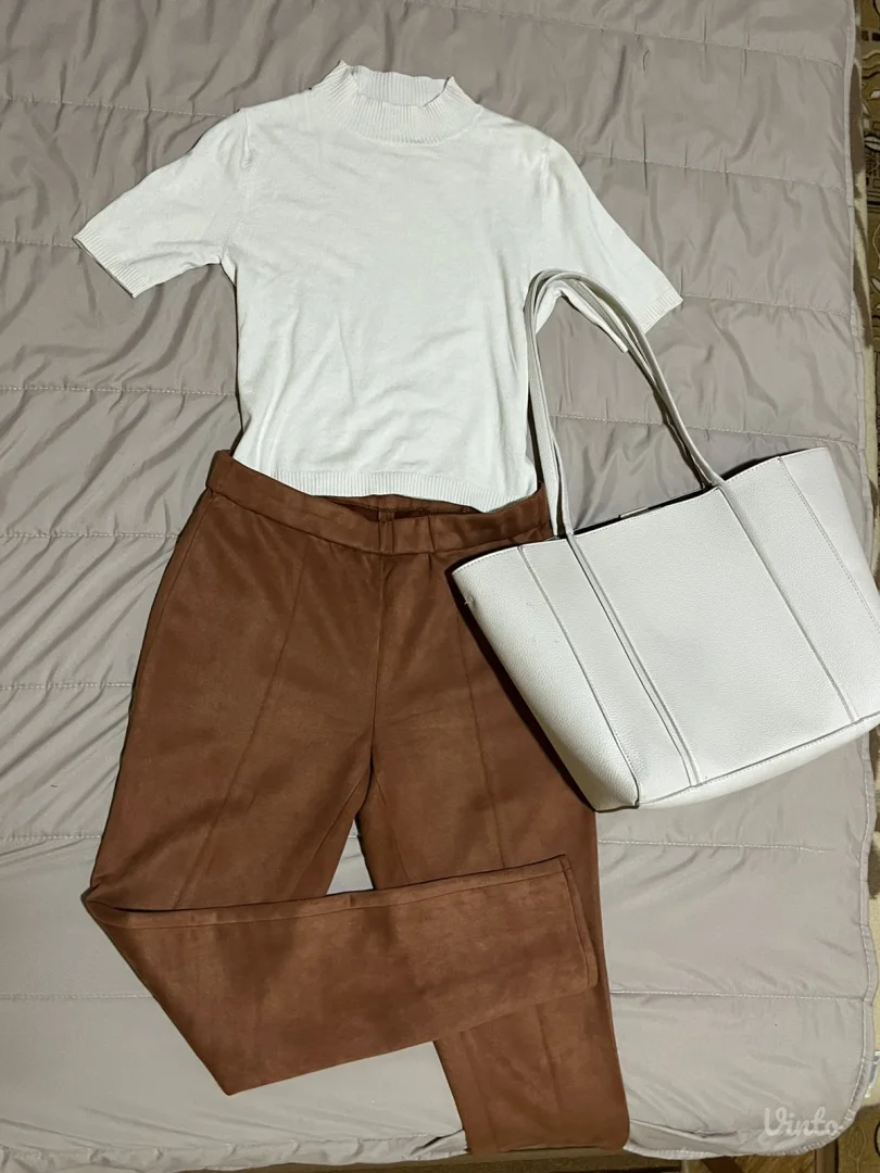 KOMPLET majica, pantalone i torba