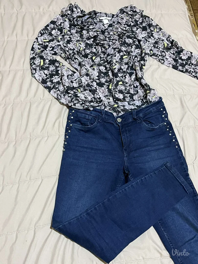 KOMPLET kosulja, sako i pantalone