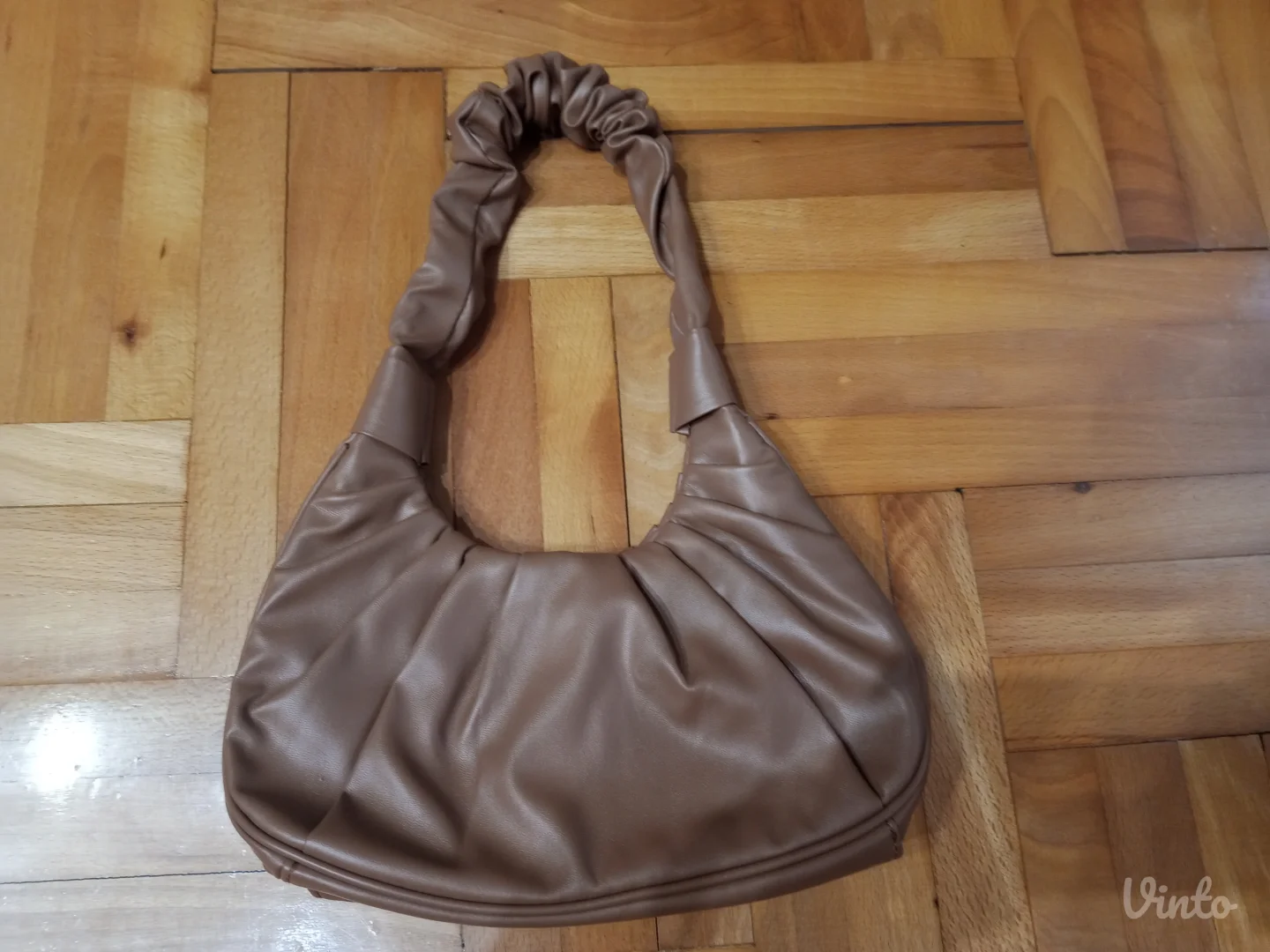 SINSAY TORBA braon, bez i crna