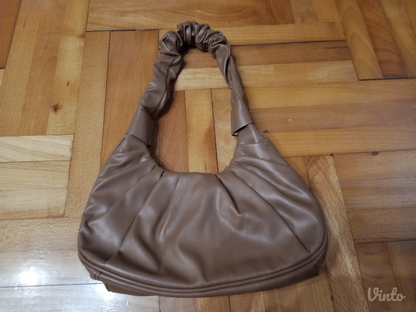 SINSAY TORBA braon, bez i crna