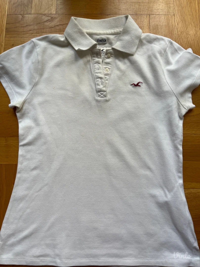 hollister ženska majica na kragnu