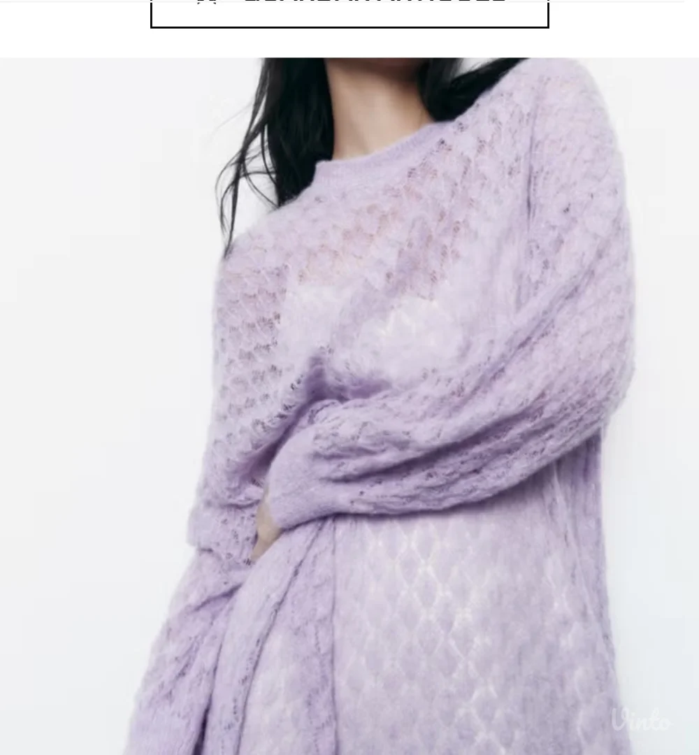 Nova Zara limited lavanda koncana haljina