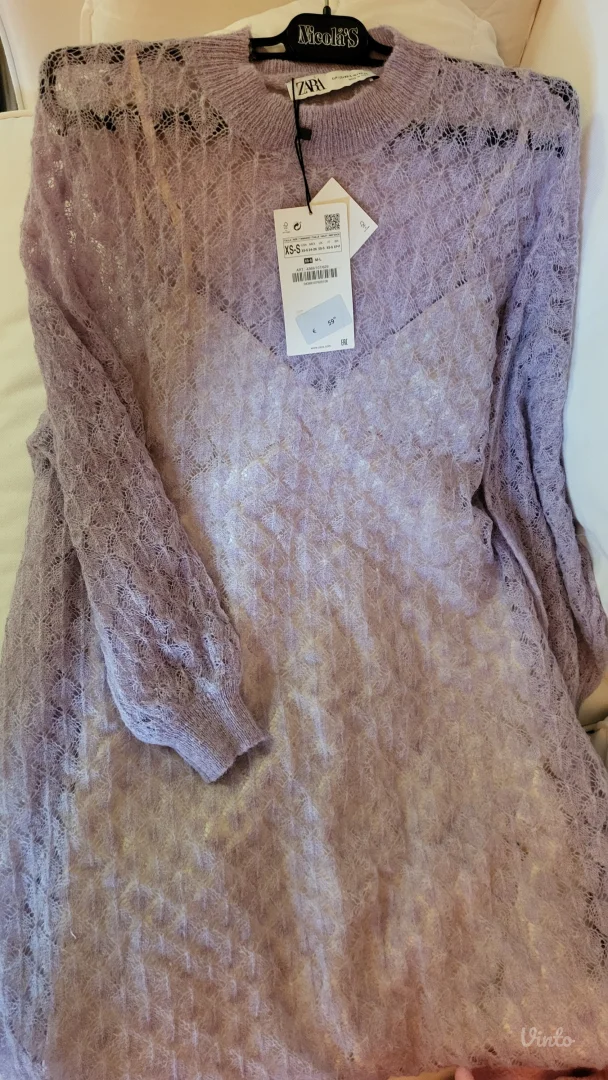 Nova Zara limited lavanda koncana haljina