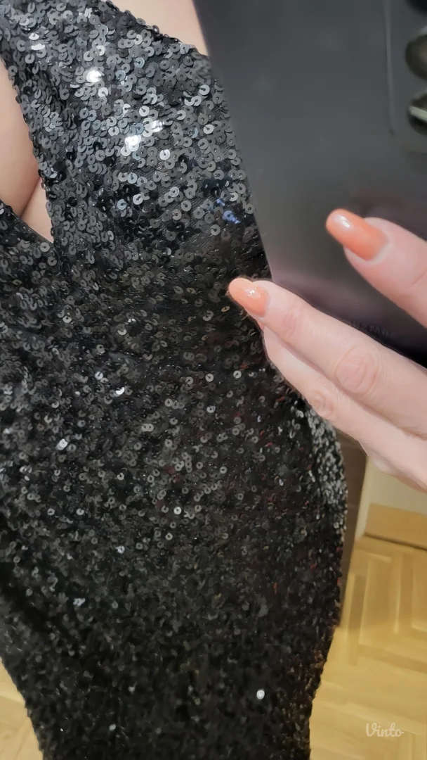 Babylon crna svečana haljina