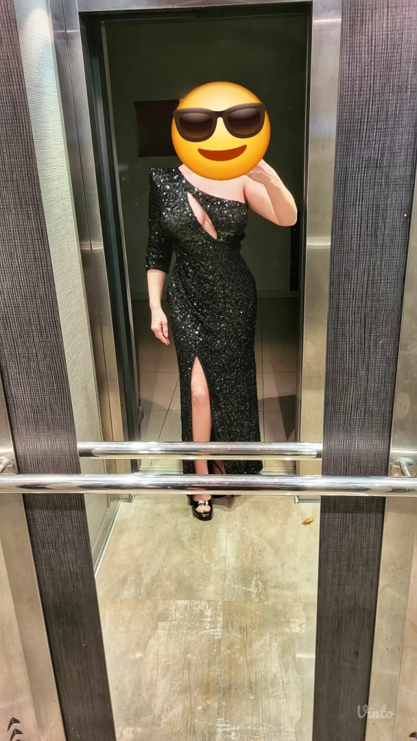 Babylon crna svečana haljina