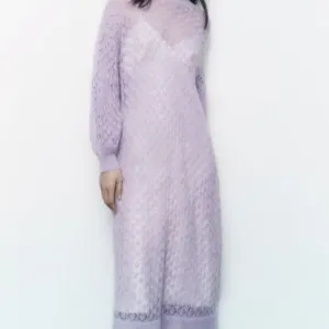 Nova Zara limited lavanda koncana haljina