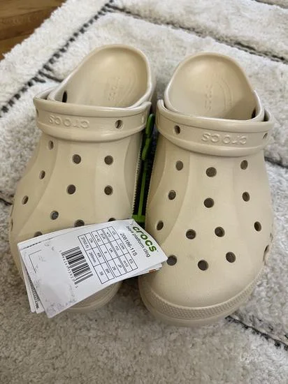 Crocs - NOVE bez/bele papuce