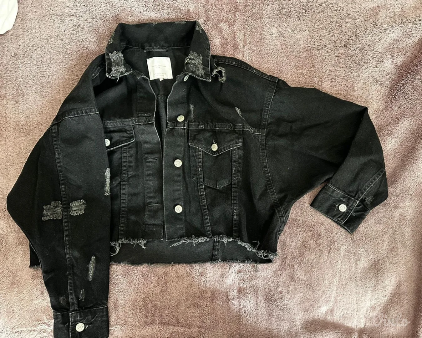 Zara - kratka teksas jakna