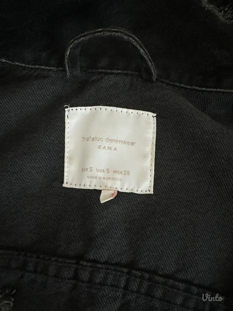 Zara - kratka teksas jakna