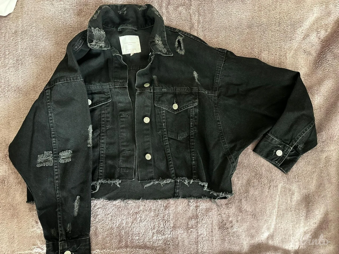 Zara - kratka teksas jakna