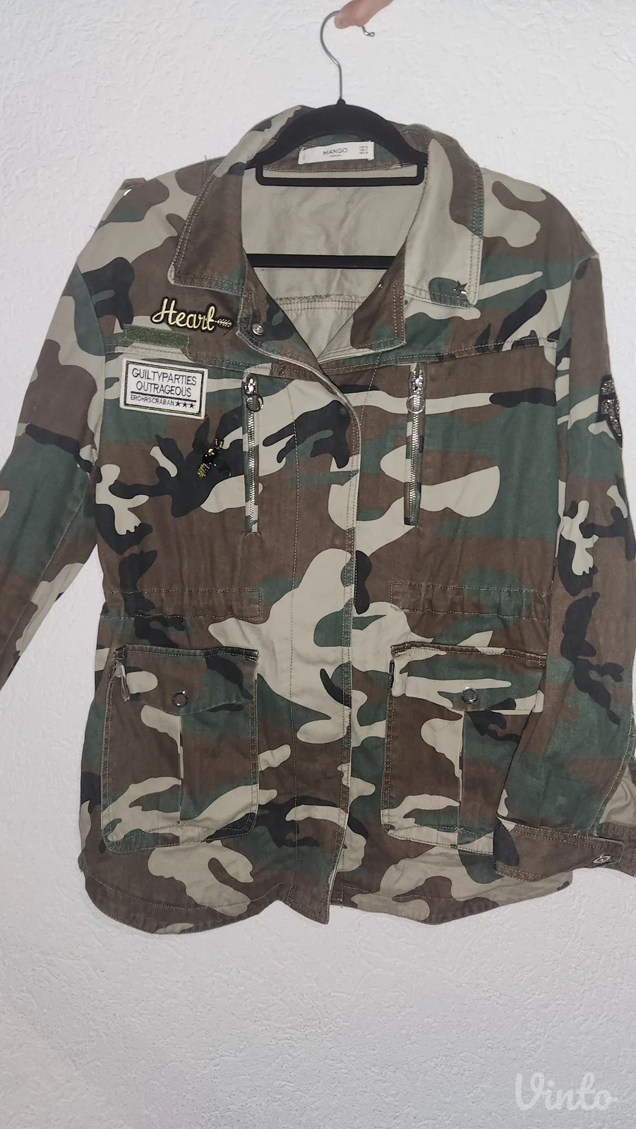 Mango maskirna jakna / military jacket / camo jacket