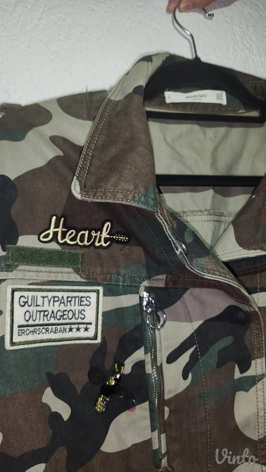 Mango maskirna jakna / military jacket / camo jacket