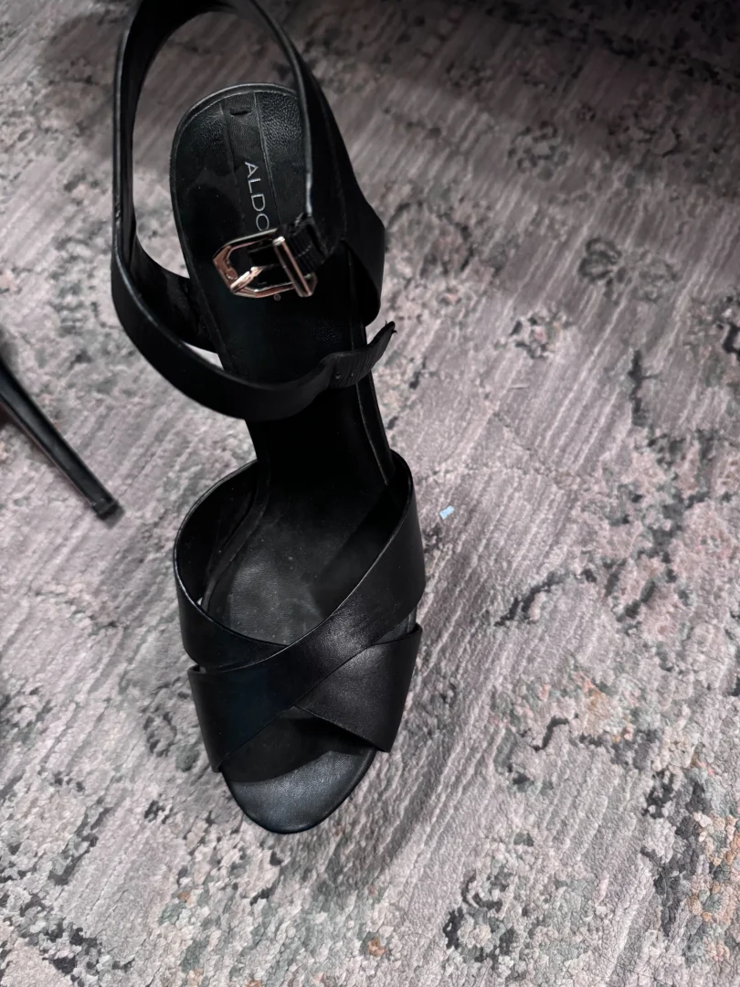 Crne kozne stikle iz Alda, vel 40