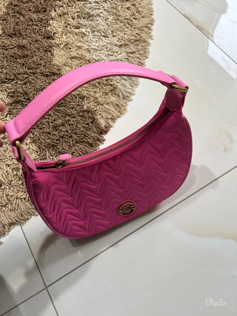 Pinko-roze torbica
