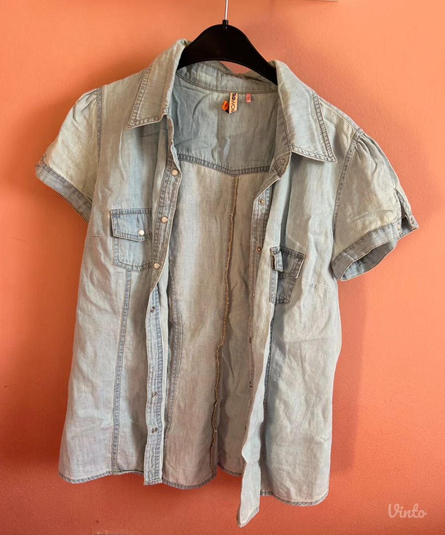 Teksas košulja na kratke rukave