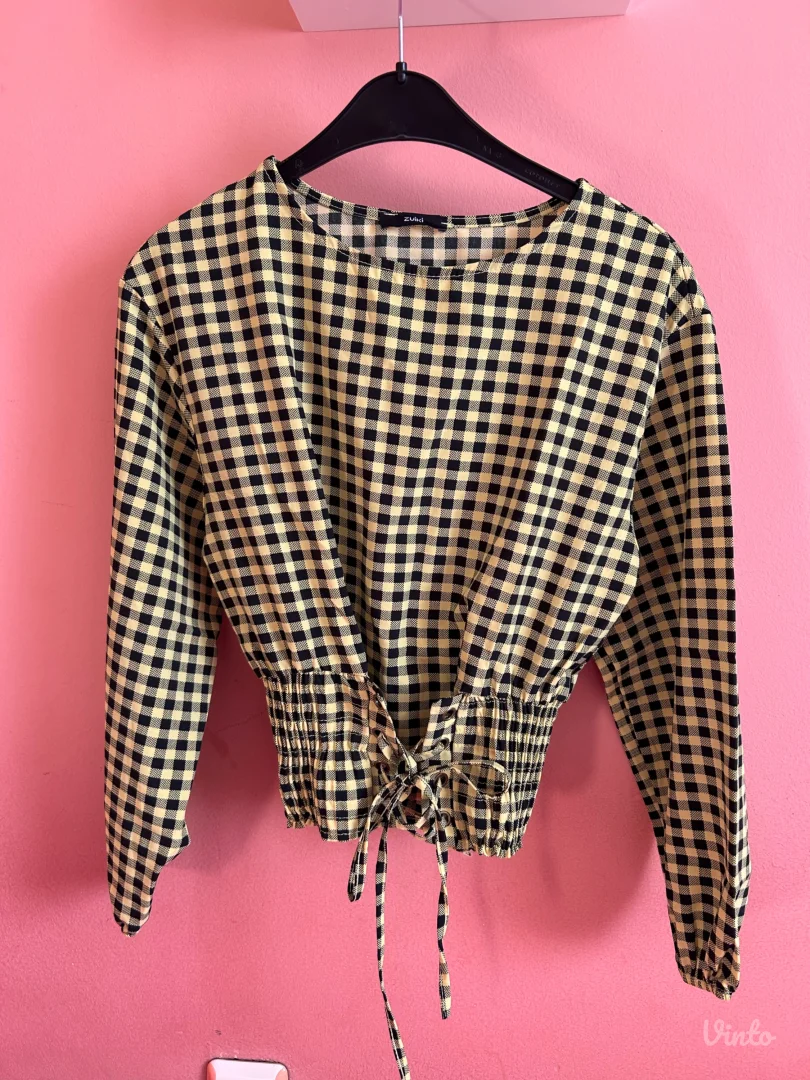 Šarena strukirana bluza