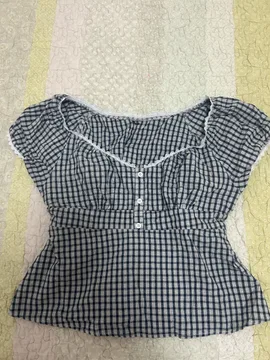 Karirana bluza
