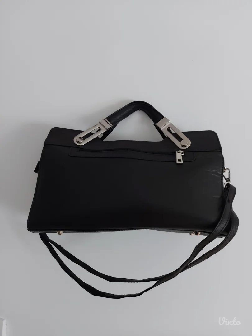 Animal print kožna tašna