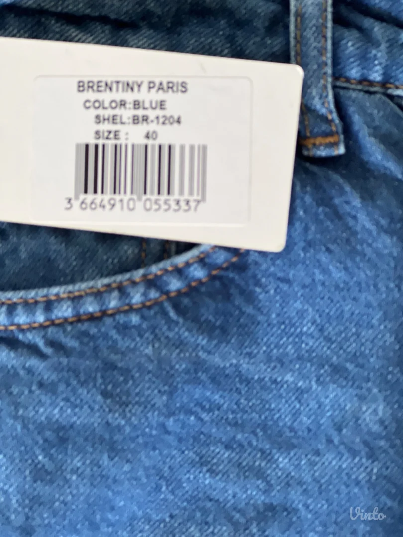 Ženske farmerke Brentiny Paris – veličina L/40