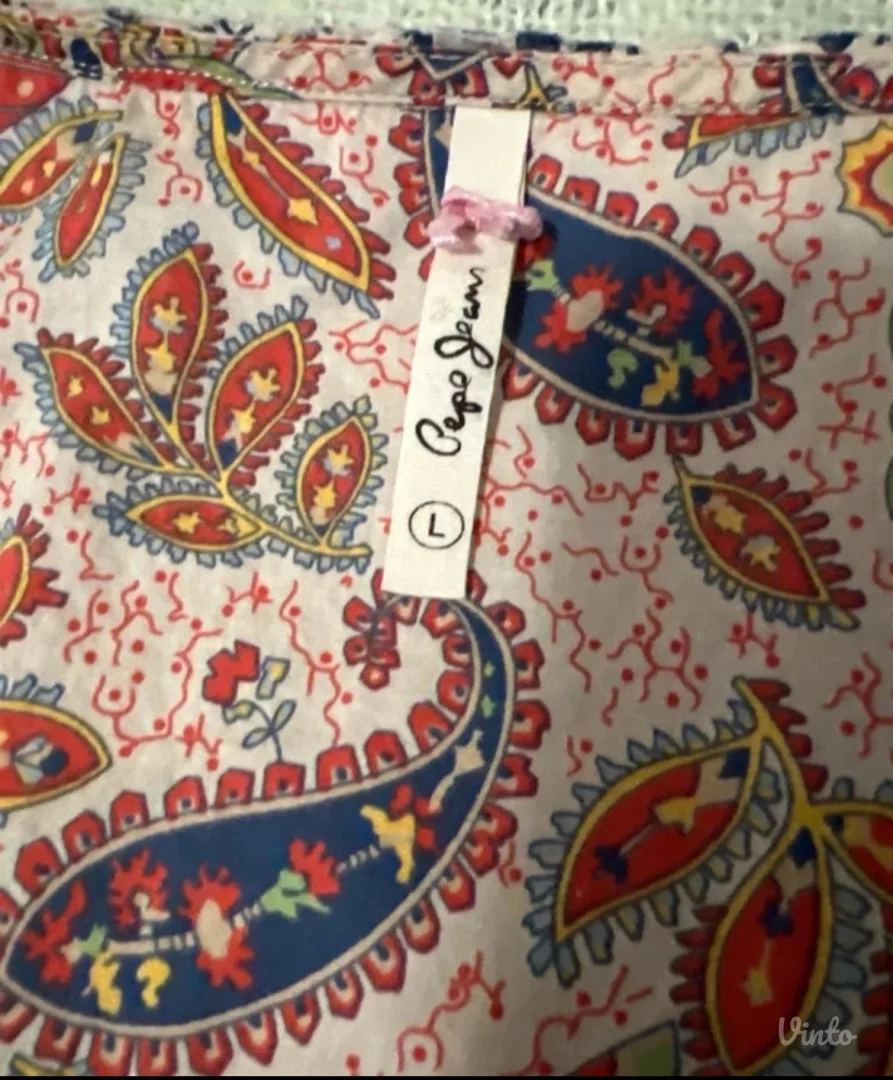 Pepe Jeans bluza/tunika sa paisley printom