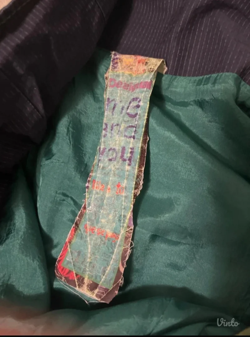 Desigual patchwork suknja L/40 zelena multikolor