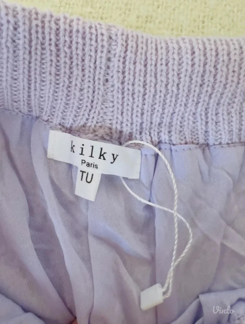 Lila heklane pantalone Kilky Paris – nove sa etiketom – boho stil
