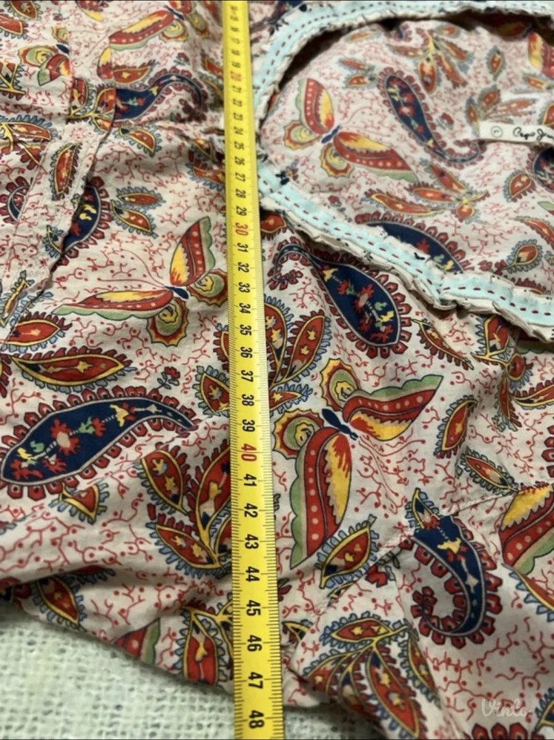 Pepe Jeans bluza/tunika sa paisley printom