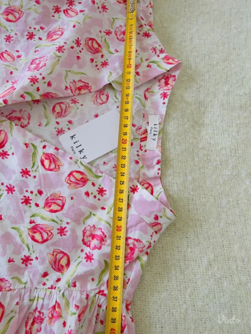 Cvetna bluza Kilky Paris – nova sa etiketom – 100% pamuk – veličina M