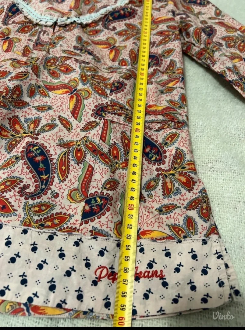 Pepe Jeans bluza/tunika sa paisley printom