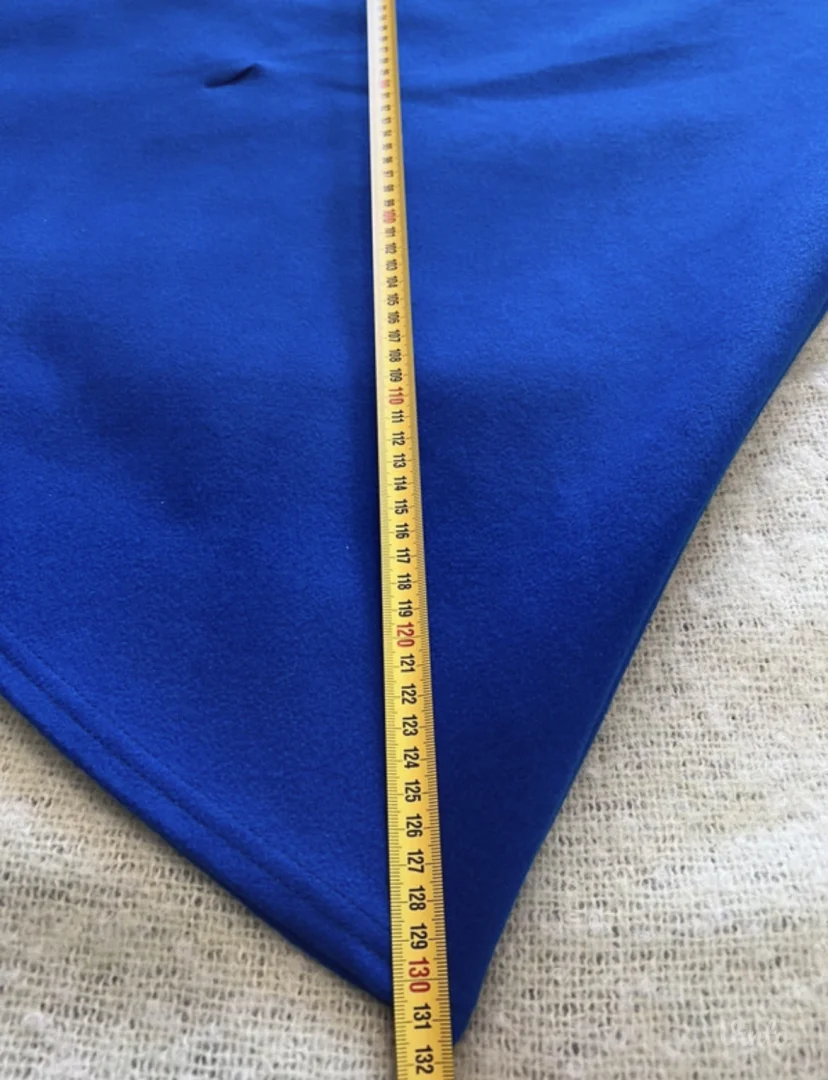 Elegantni kraljevsko plavi ogrtač sa pojasom – chic i moderan stil – univerzalna veličina