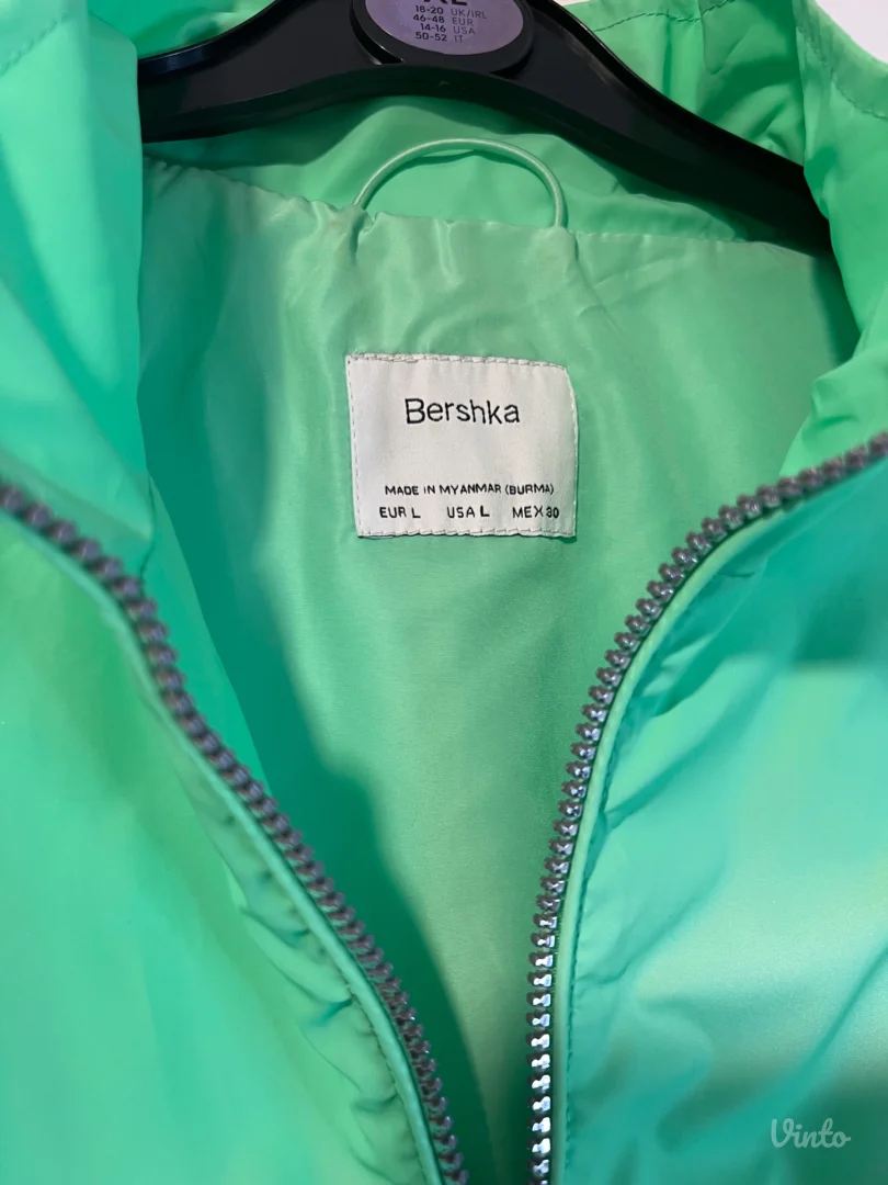 Bershka neon zeleni šuškavac