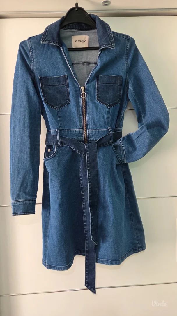 Orsay Teksas haljina velicina S