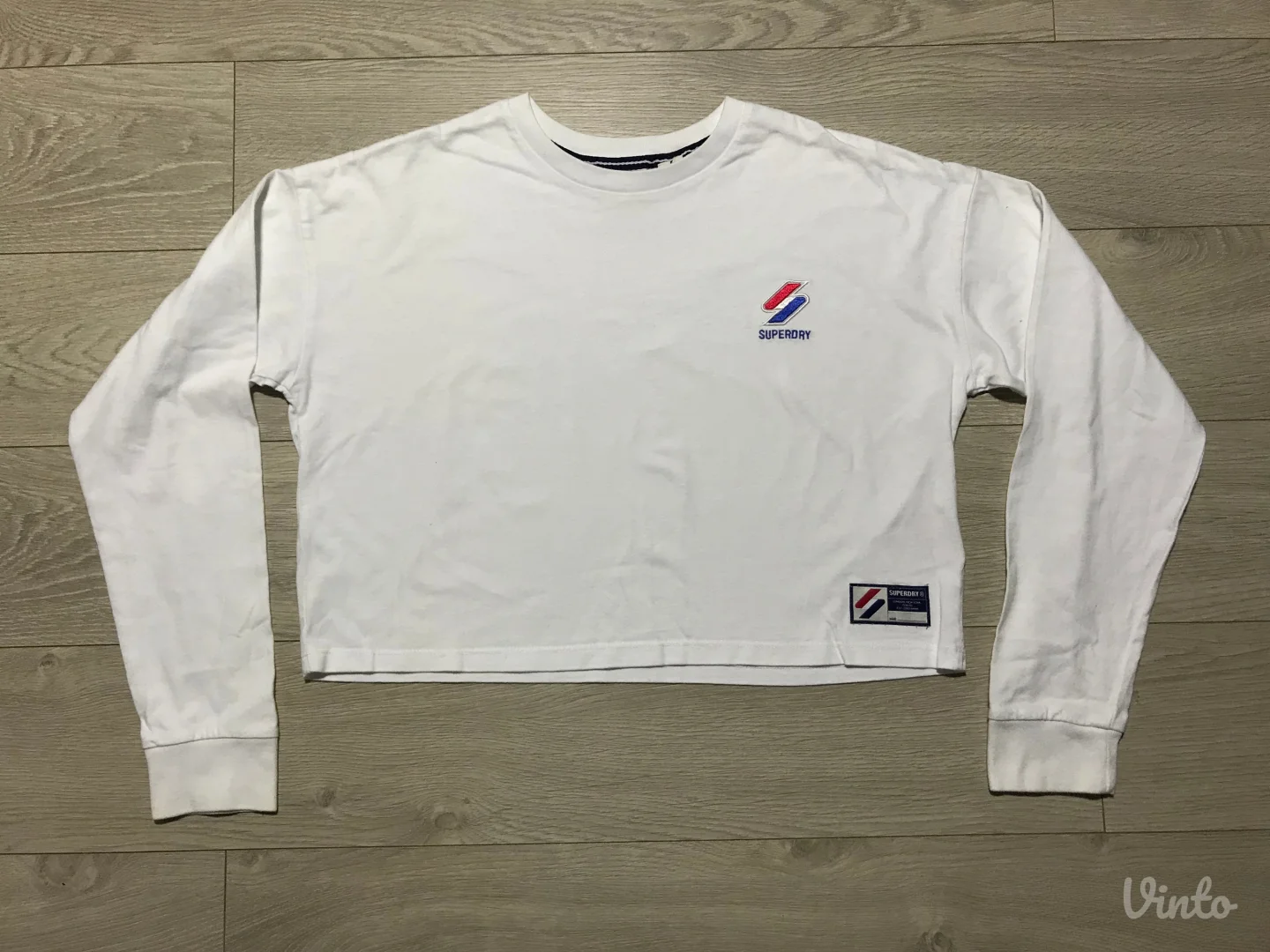 Original Superdry ženski crop duks-bluza vel. 38