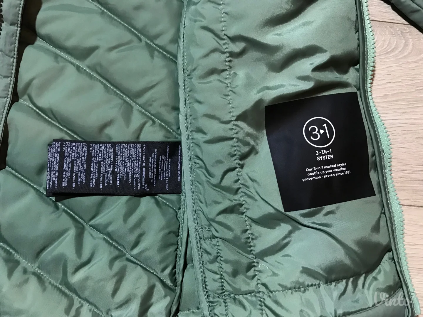 Original Jack Wolfskin Tundra Down jakna vel. L