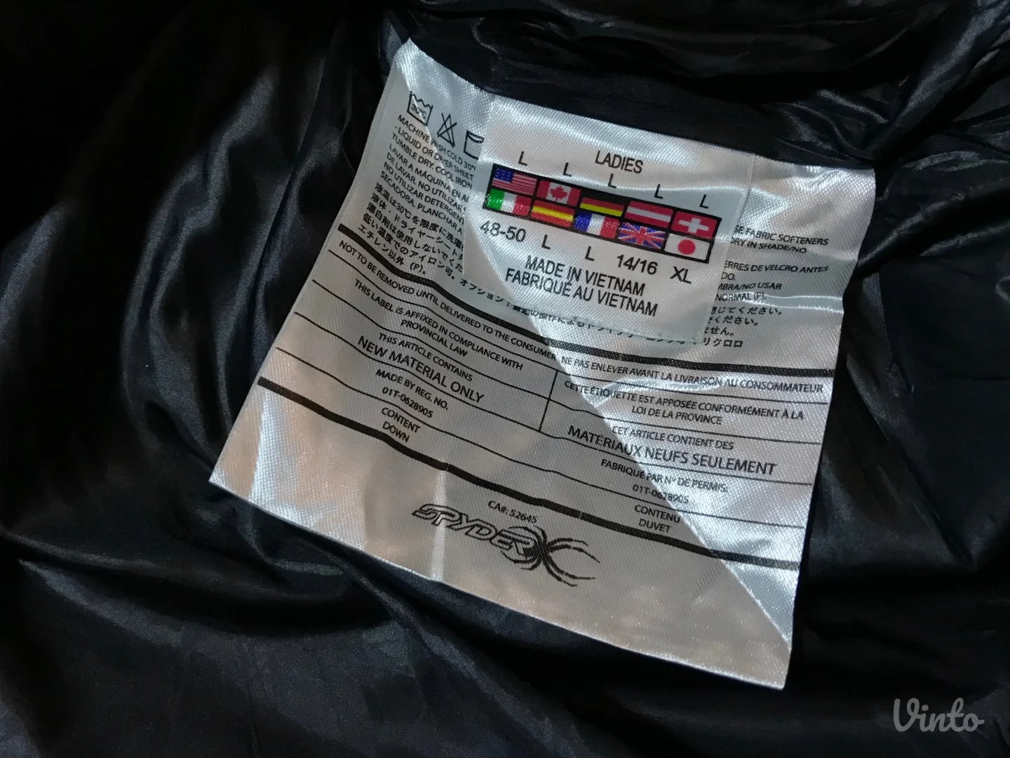 Original SPYDER ženski prsluk vel. L