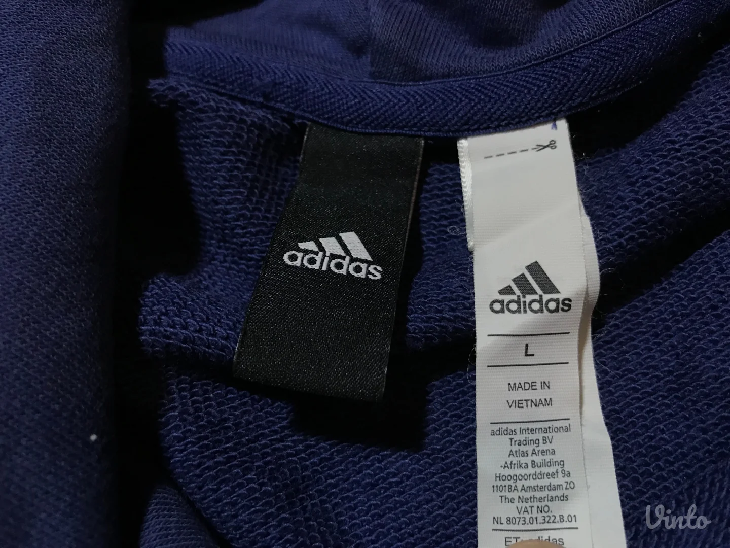 Original ADIDAS ženski crop duks vel. L