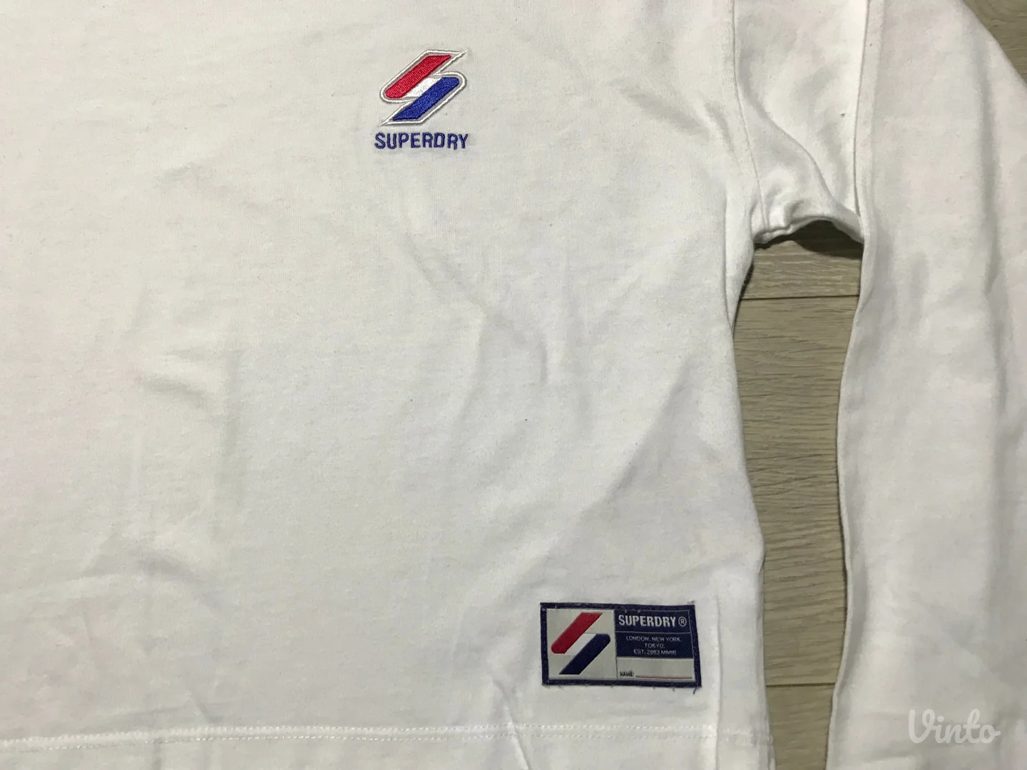 Original Superdry ženski crop duks-bluza vel. 38