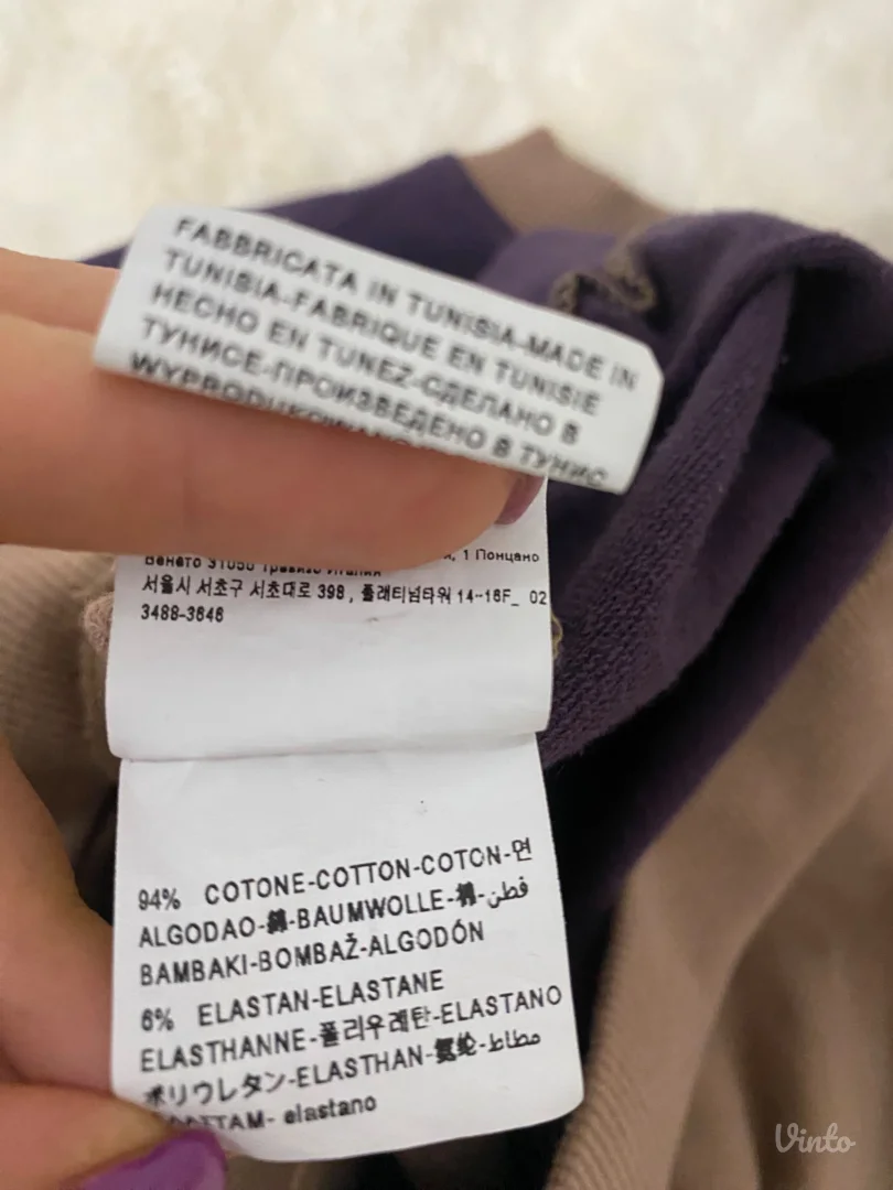 Benetton duks sa zlatnim logom